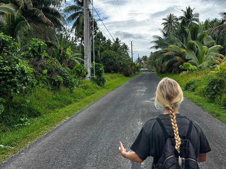 Letters From Polynesia: Crazy Hitchhike in Raiatea