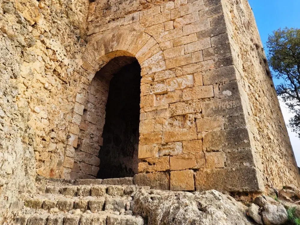 The Alaro Castle ruins in Mallorca
